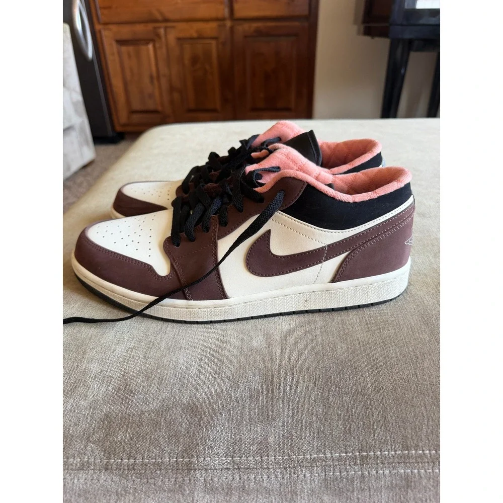 Air Jordan 1 Low SE Mocha DC6991-200 Mens 11 Dark Chocolate Canyon Rust